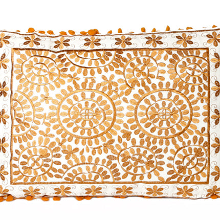 Orientalisches Zierkissen braun (50 x 35 cm)