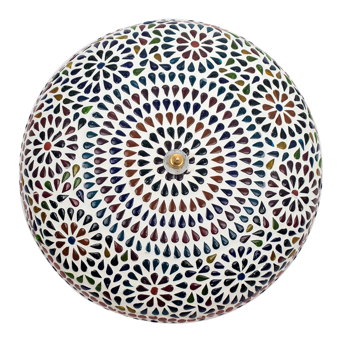 Oriental mosaic ceiling lamp 26 cm