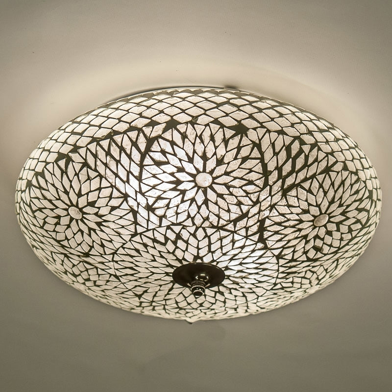 Oriental mosaic ceiling lamp Ø 38 cm
