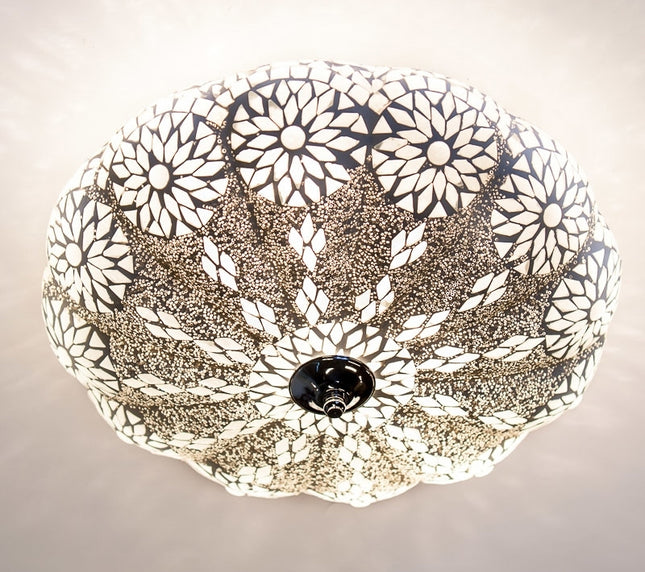 Oosterse mozaïek plafonnière transparant