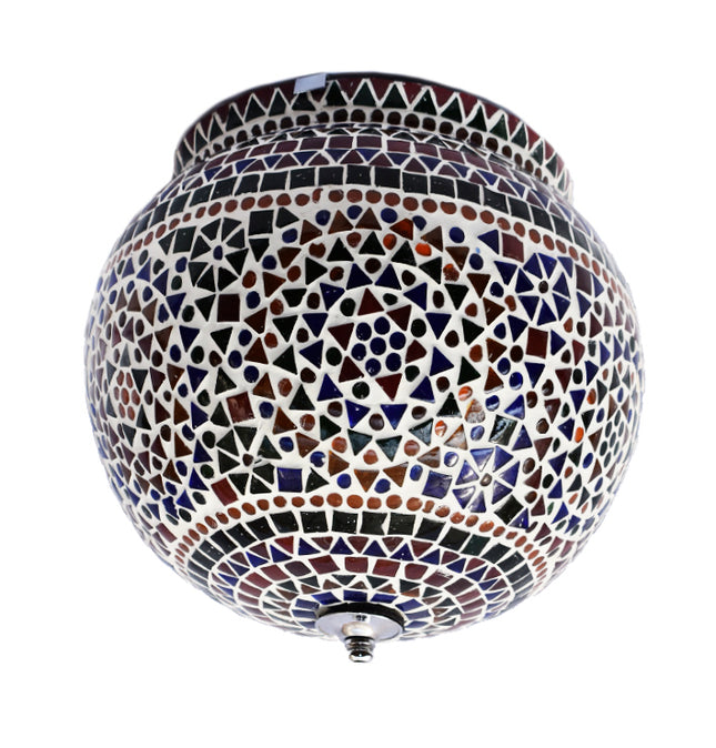 Oosterse mozaïek plafondlamp Ø 25 cm