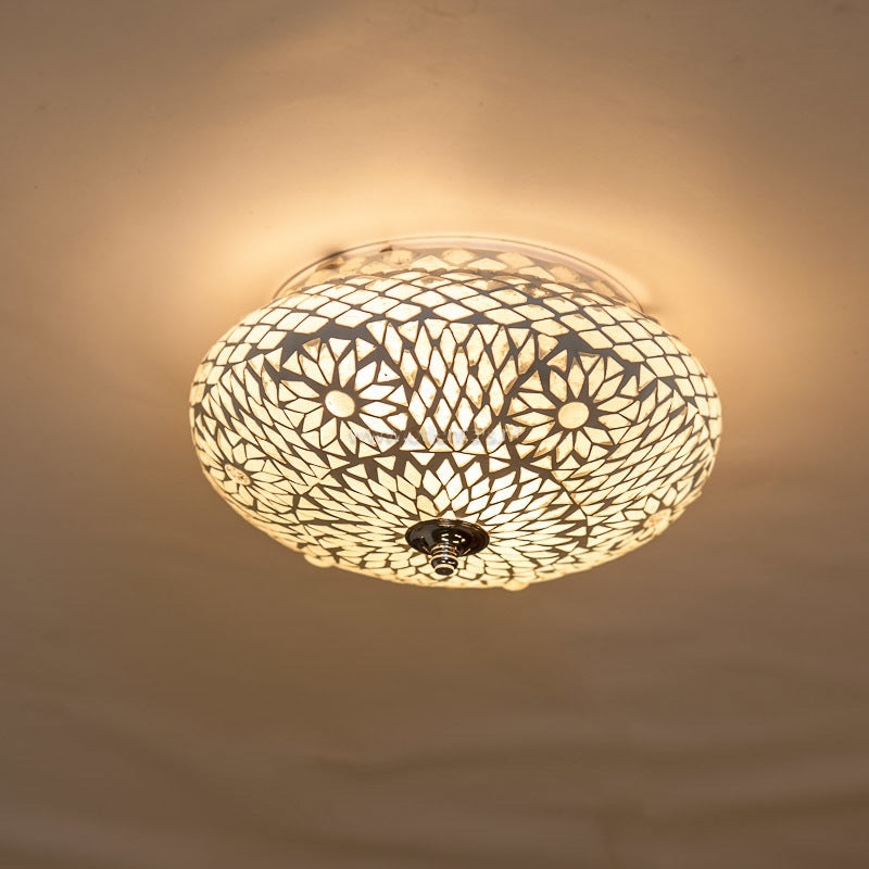 Plafonnier mosaïque orientale transparent- transparent