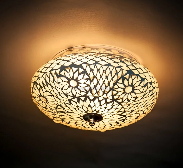 Plafonnier mosaïque orientale transparent- transparent