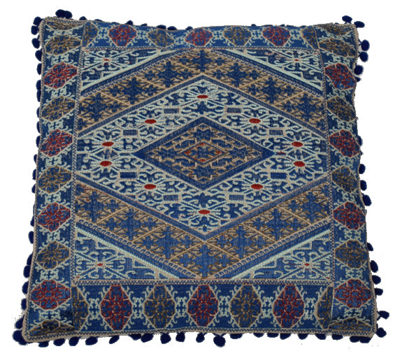 Coussins orientaux entièrement brodés