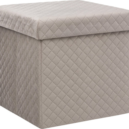 Pouf/Hocker/Fußhocker - Aufbewahrungsbox - faltbar