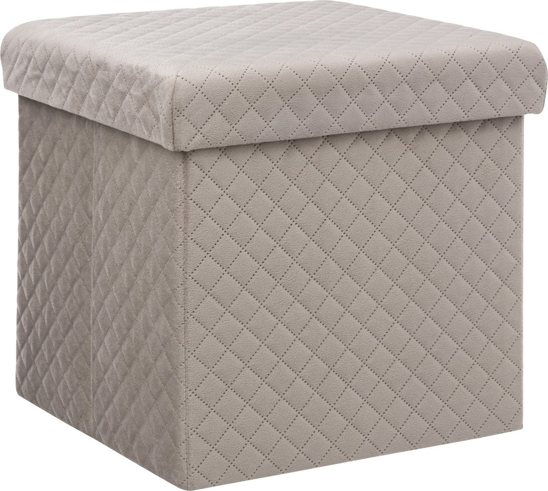 5Five opvouwbare poef met opbergruimte – hocker en voetenbankje, 31 x 31 cm – foto 16