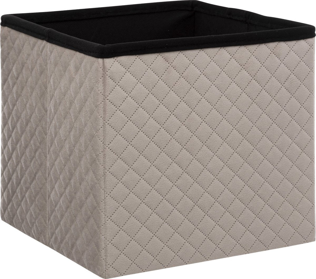 5Five opvouwbare poef met opbergruimte – hocker en voetenbankje, 31 x 31 cm – foto 17