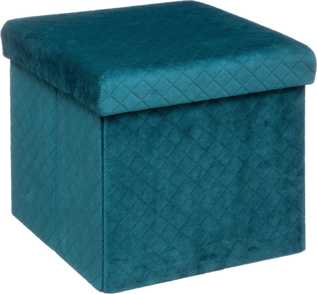 5Five opvouwbare poef met opbergruimte – hocker en voetenbankje, 31 x 31 cm – foto 8