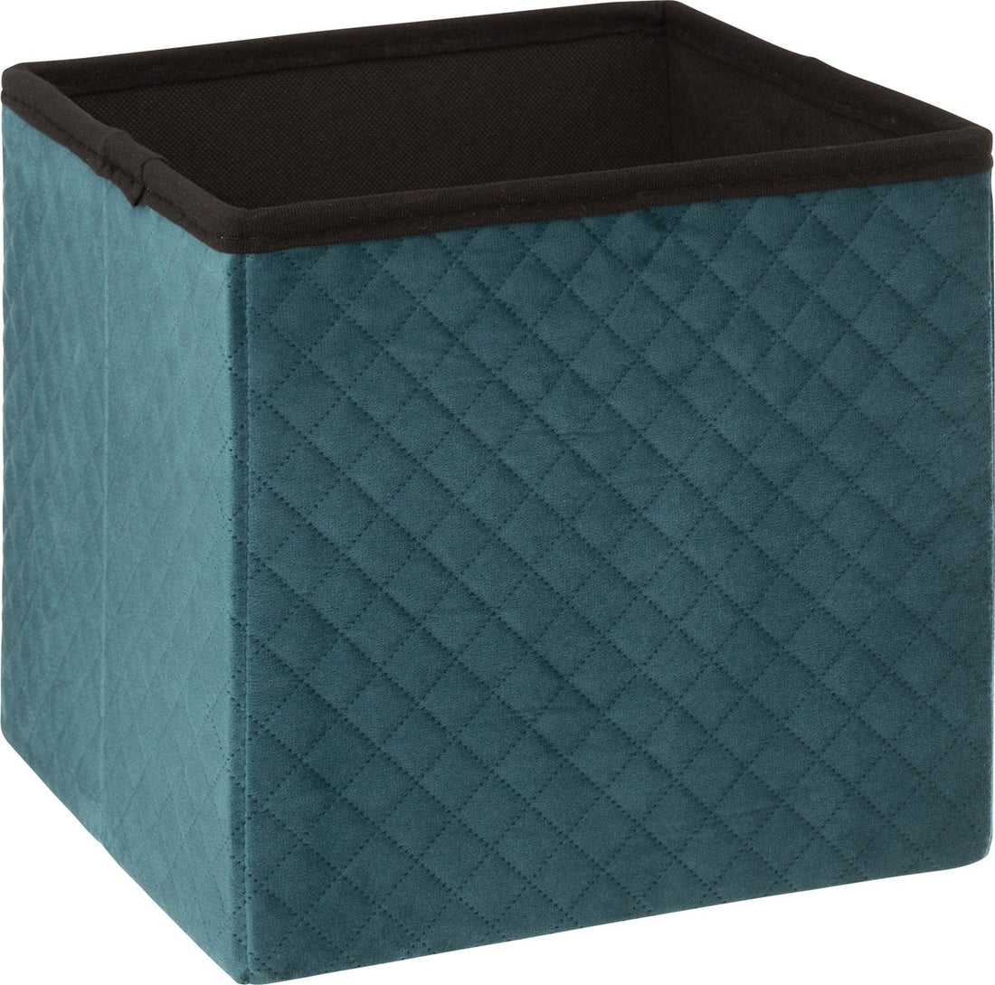 5Five opvouwbare poef met opbergruimte – hocker en voetenbankje, 31 x 31 cm – foto 9