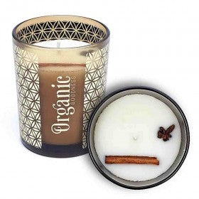 Organic Goodness geurkaars Palo Santo & Cederhout