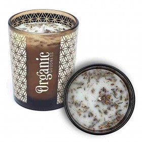 Organic Goodness geurkaars Palo Santo & Cederhout