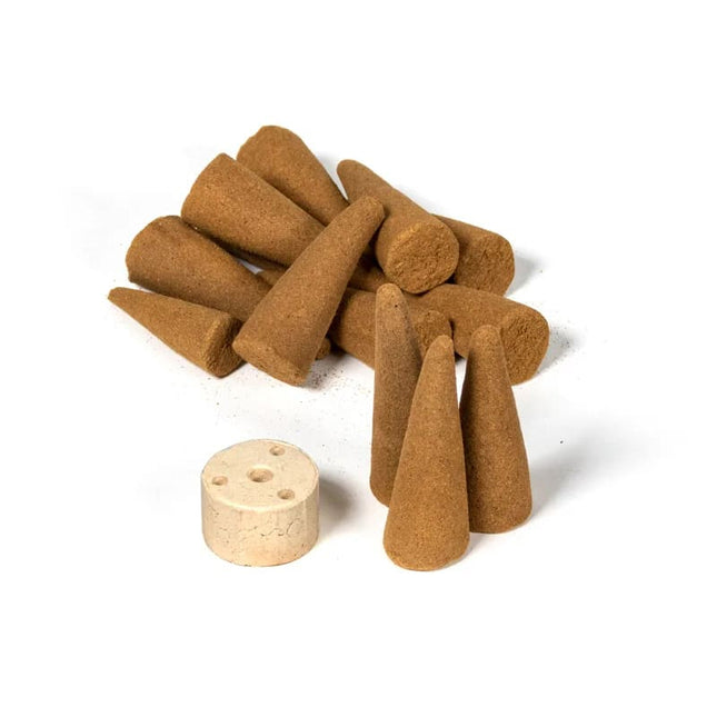 Organic Goodness Arabian Oudh Räucherkegel + Halter