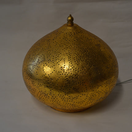 Goldene arabische Filigranlampe Gold