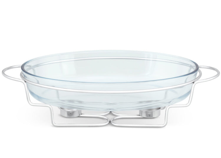 Chafing dish ovale - chauffe-plat 3.2L