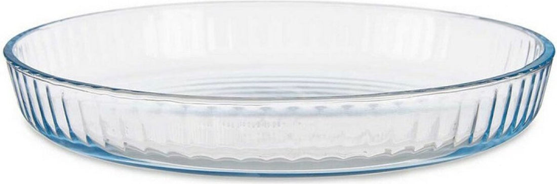 Plat à four Optica Transparent Verre Borosilicate (31,2 x 5 x 31,2 cm)