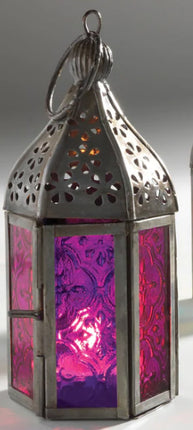 Marokkanische Mini-Glaslaterne