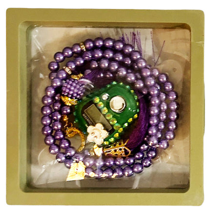 Geschenkset Tasbih – Perlen Gebetskette + Digitaler Zähler