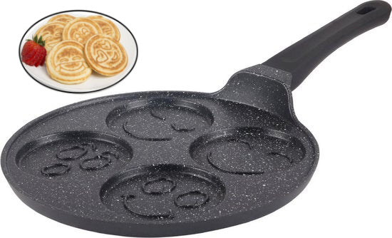 Crêpe maker - egg pan - pancake crepe pans 4 emoji