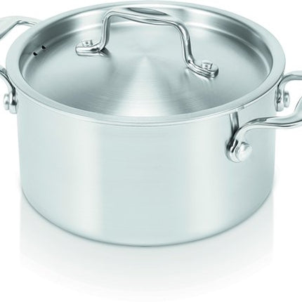 Alva Chef Tri-ply Kochtopf mit Deckel - Ø 16 cm