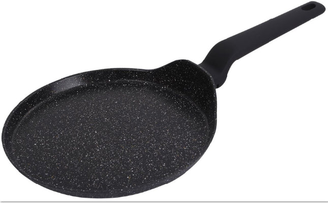 Klausberg 7660 - Pfannkuchenpfanne - 24 cm - schwarz