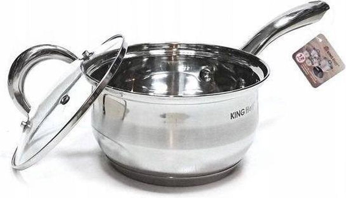 Kinghoff Cookware Set - 10-piece - Stainless Steel