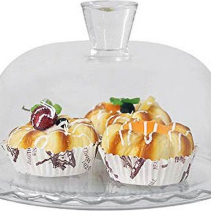 Pasabahce Petite Patisserie - Tortenplatte mit Haube - 22cm