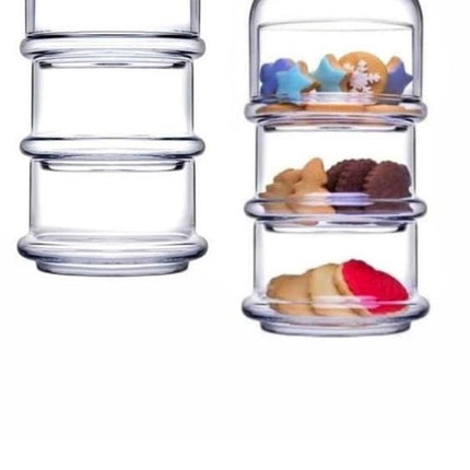 Pasabahce Villa Patisserie – Glasvorratsdose Mini – 3-lagig