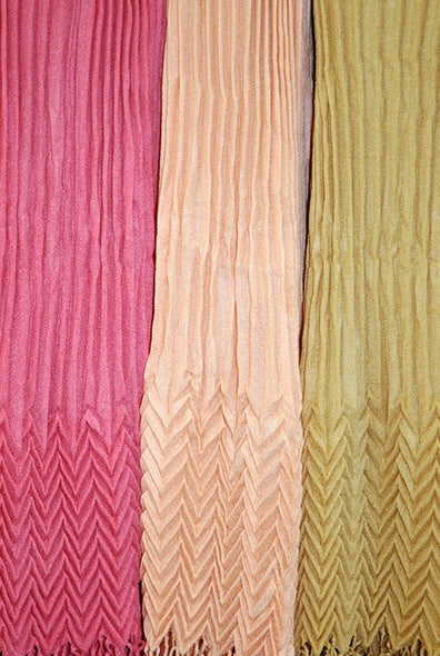 Pashmina crinkle scarf