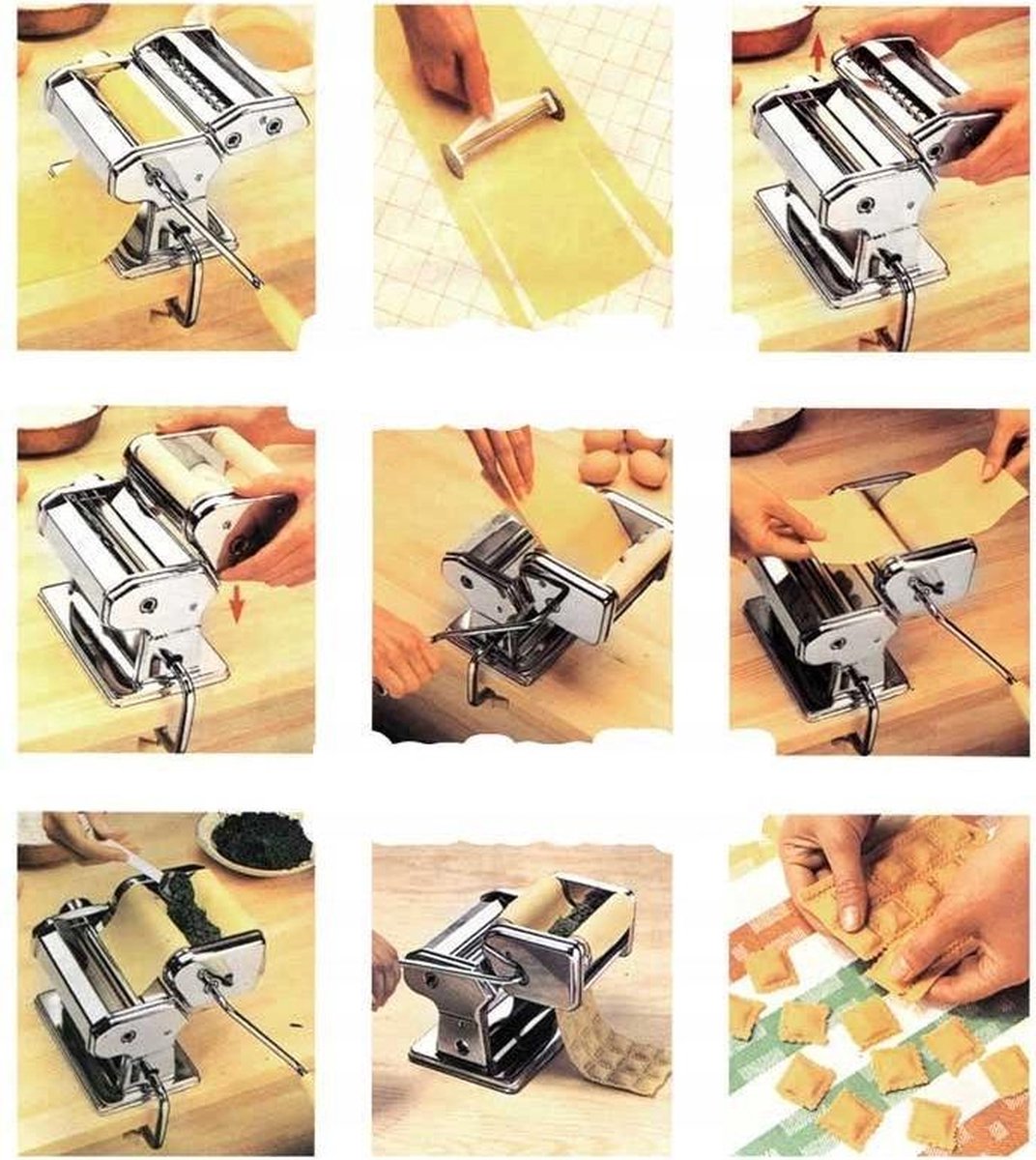 Kinghoff - machine à pâtes multifonction - 2 en 1 - Inox