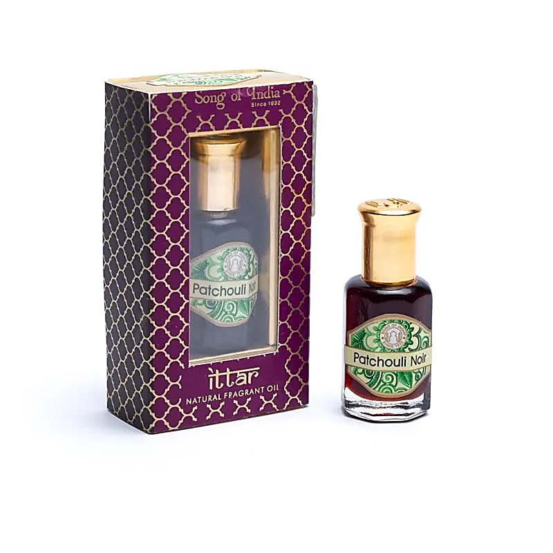 Song of India Patchouli Noir geurolie – Ayurveda aromaolie, 10 ml – foto 2