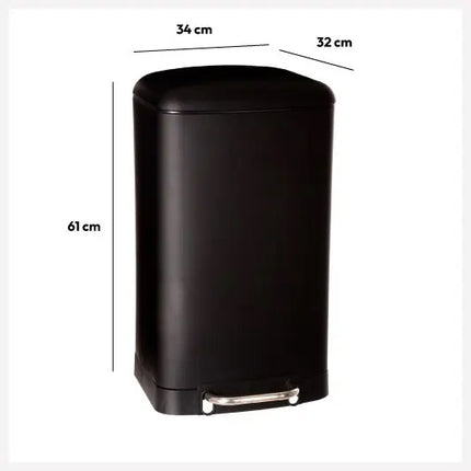 Mülleimer/Tretmülleimer - 30 Liter - Metall - Verschiedene Farben