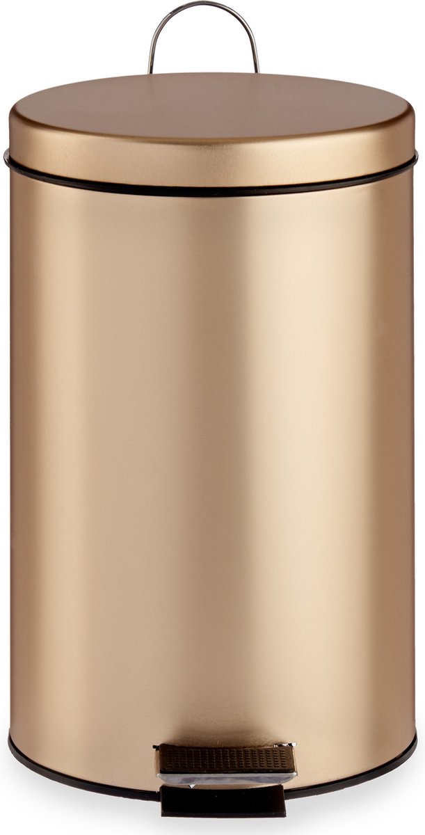 Pedal bin/waste bin metal 12 litres