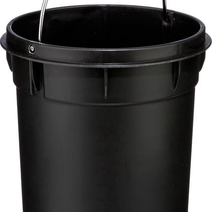 Mülleimer – Tretmülleimer Schwarz Metall 3 L