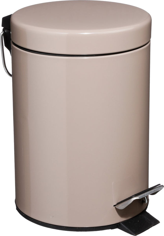Mülleimer – Tretmülleimer Schwarz Metall 3 L