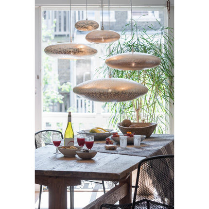 Pendant Lamp - Gabs - Filigrain - M - Silver
