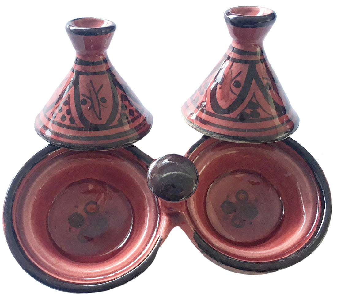 Salt and Pepper Set Bordeaux Red