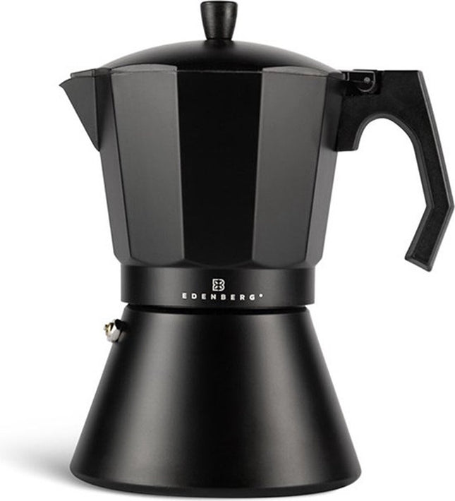 Edënbërg Black Line - Percolator - Koffiemaker 12 kops - Espresso Maker 400 ML