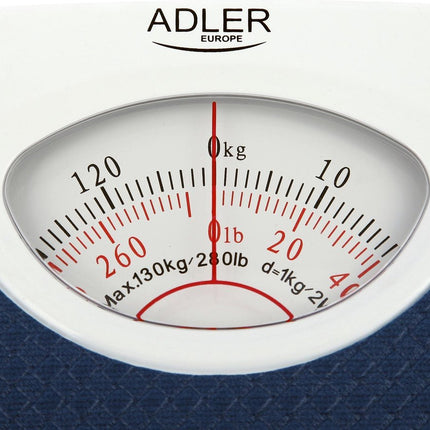 Adler AD 8151b - Personenwaage - Analog - Blau