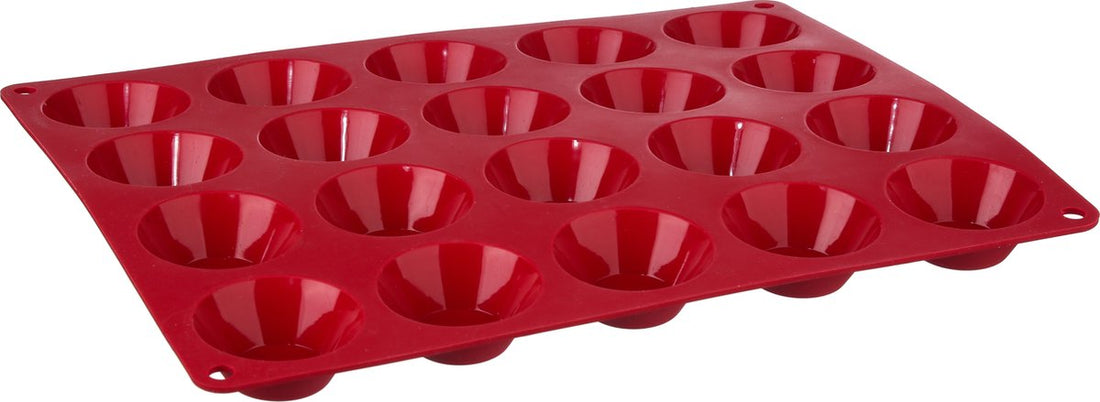 Petit Four bakvorm siliconen 33,2 x 23,1 x 2,6cm |20 Vormen - cakevorm