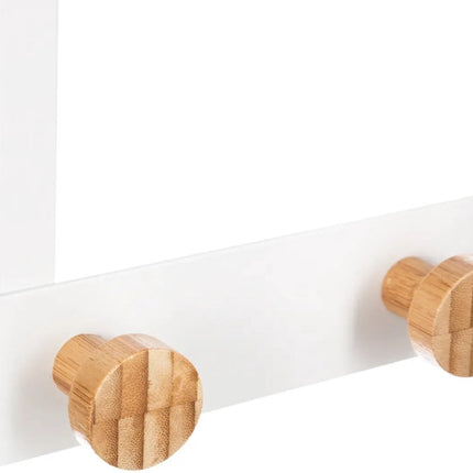 Türgarderobe - mit 5 Aufhängehaken/Knöpfen