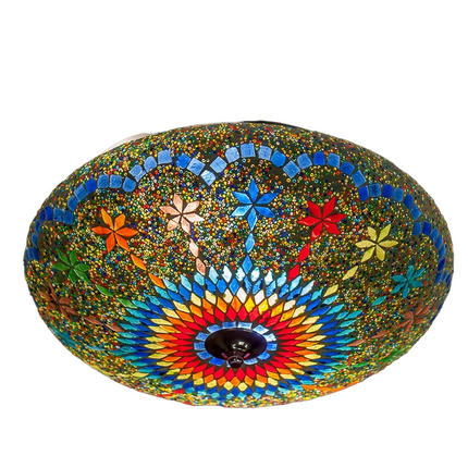 Oosterse mozaïek plafonniere - diameter 38 cm