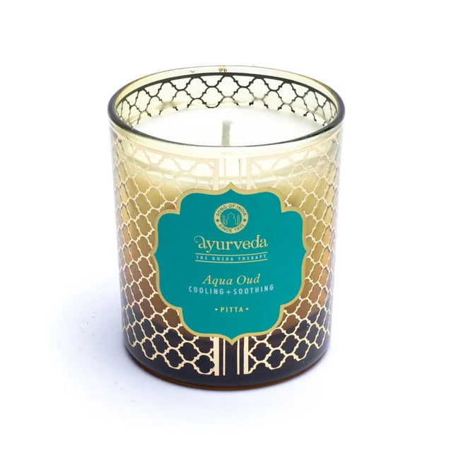 Pitta Aqua altes Ayurveda Duftkerze — 200g
