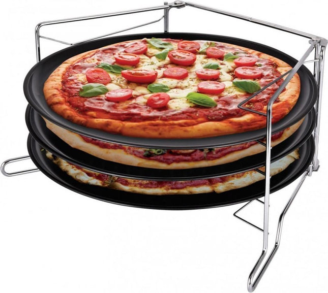 Pizzabackbleche - 3er-Set