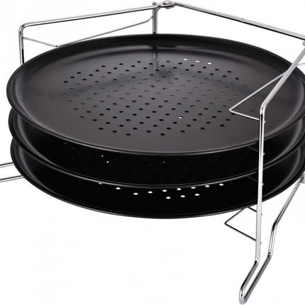 Pizzabackbleche - 3er-Set