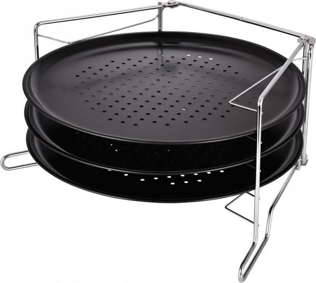 Pizzabackbleche - 3er-Set