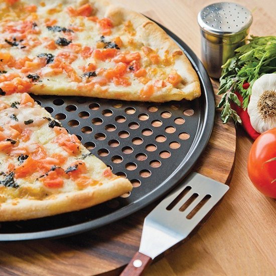 Klausberg 7442 - Pizzabackblech - rund - 34 cm