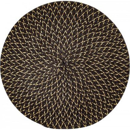Placemat Rond ZWART