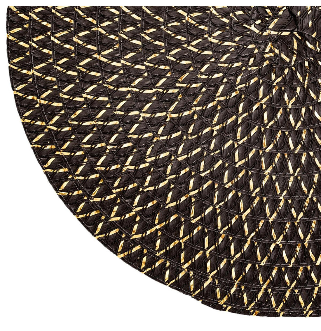 Napperon Rond NOIR