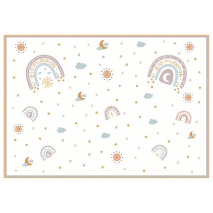 Placemats - Eid Rainbow (set van 6)