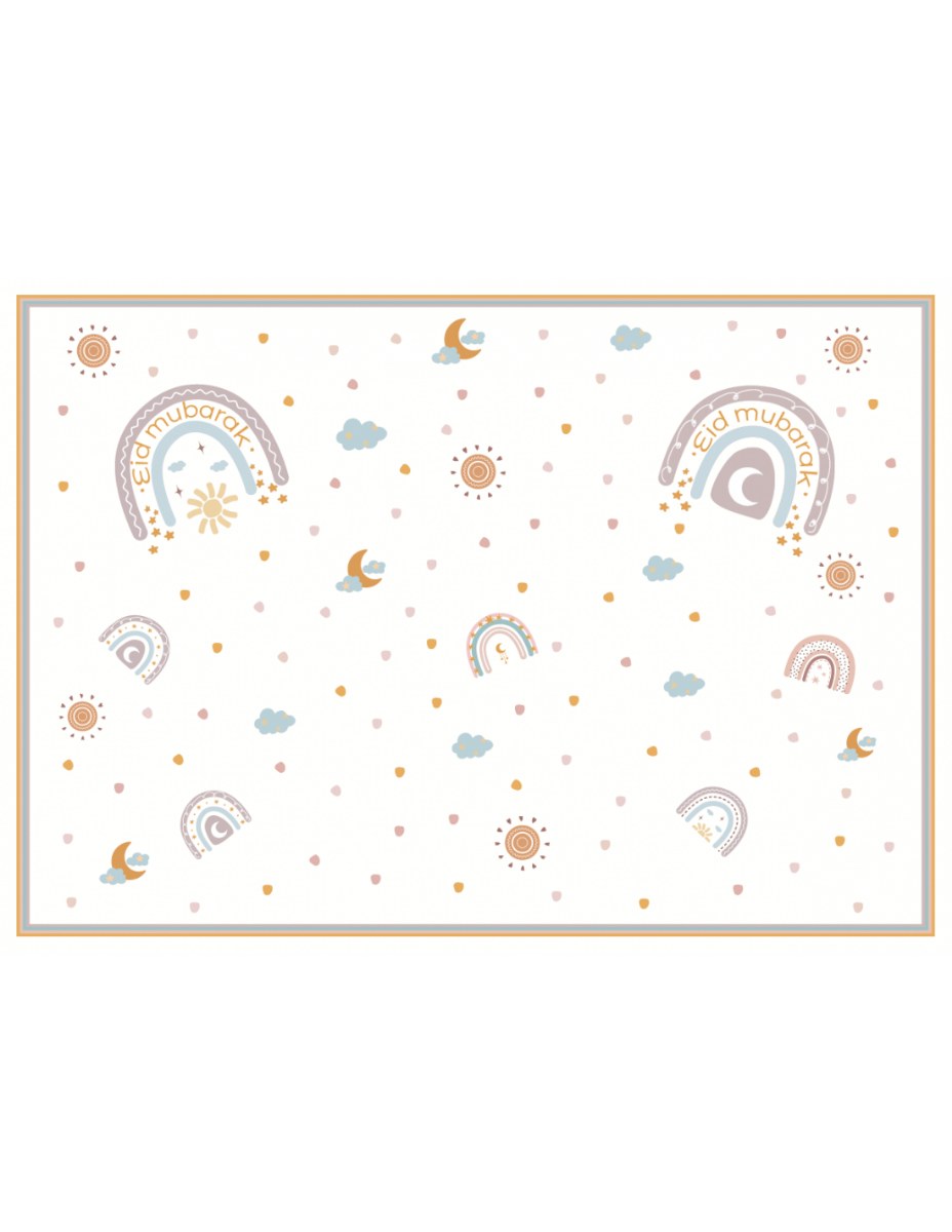 Placemats - Eid Rainbow (set of 6)